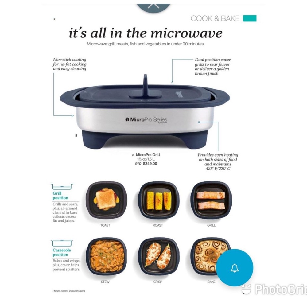 Tupperware Blue and Silver Cookware Set for Versatile Kitchen Use